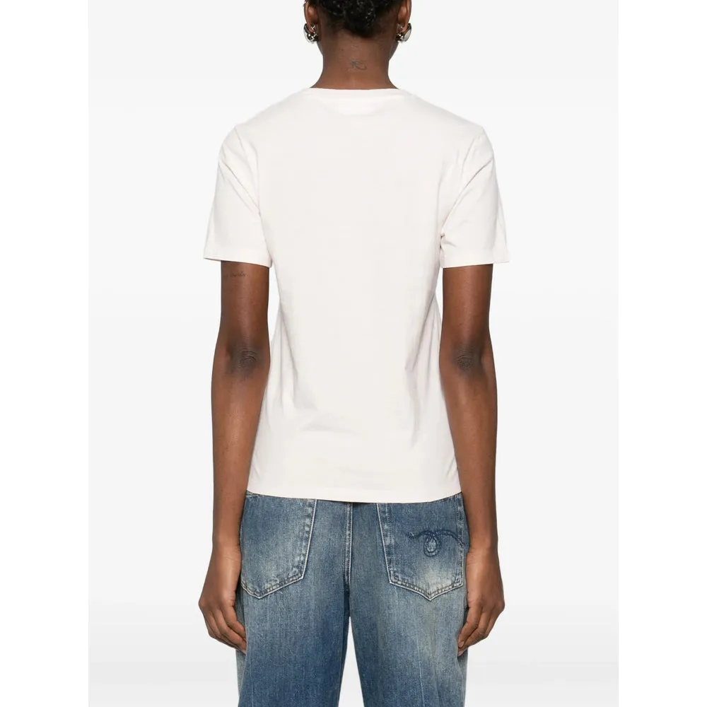 T-Shirt with Embroidered Detail sold by Lord & Taylor product image thumbnail 3