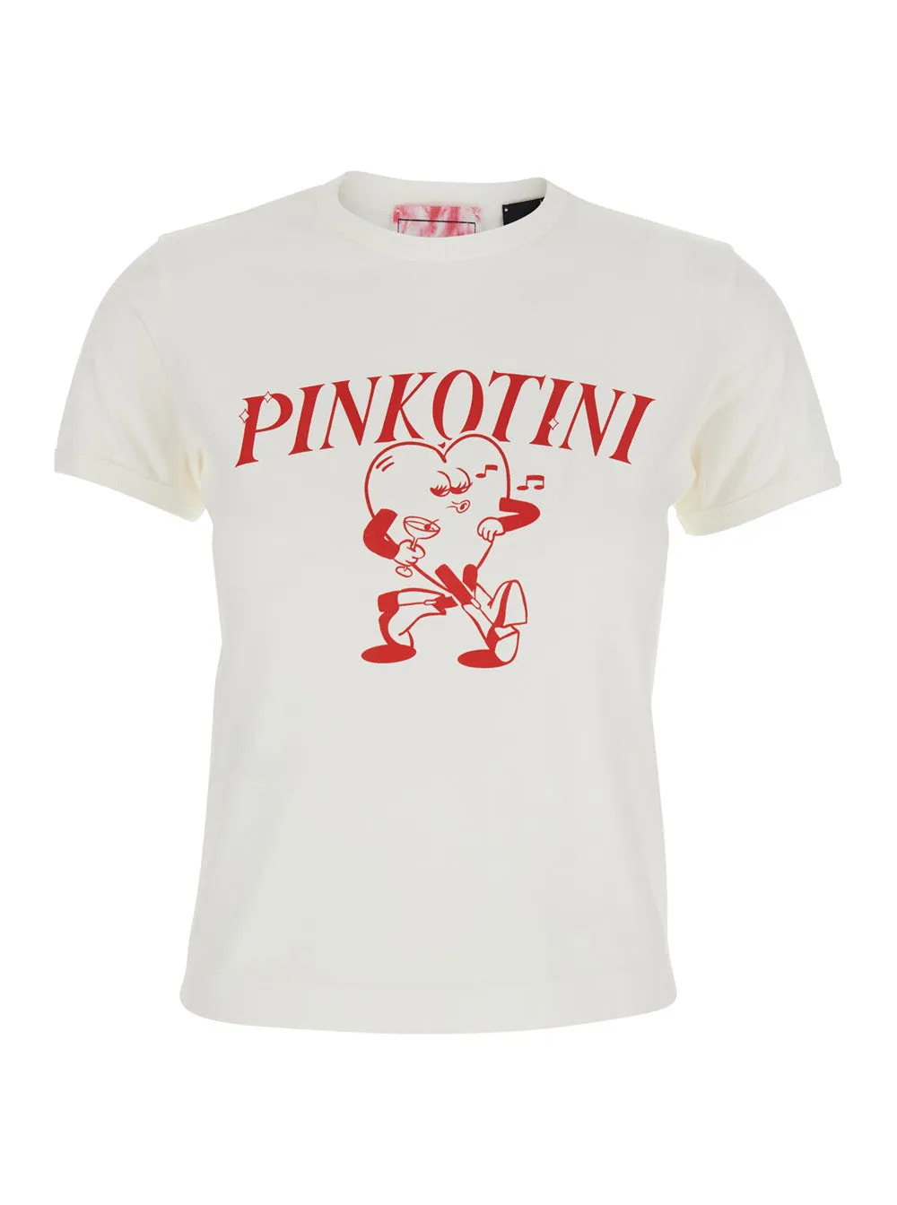 T-shirt Round Neck White Cotton sold by Lord & Taylor