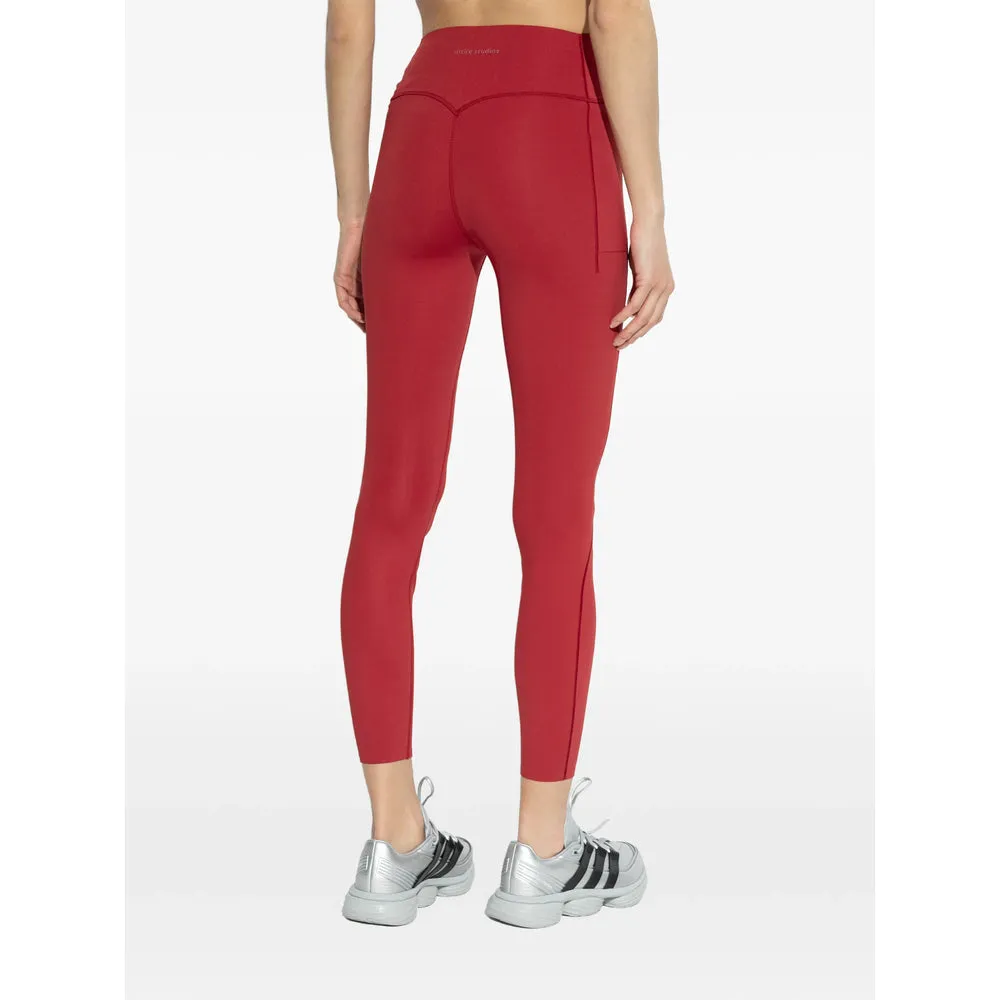Leggings High-Waisted Red sold by Lord & Taylor product image thumbnail 3