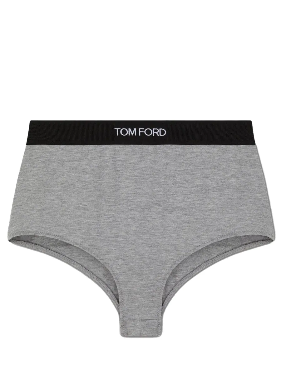 Logo Briefs in Grey sold by Lord & Taylor
