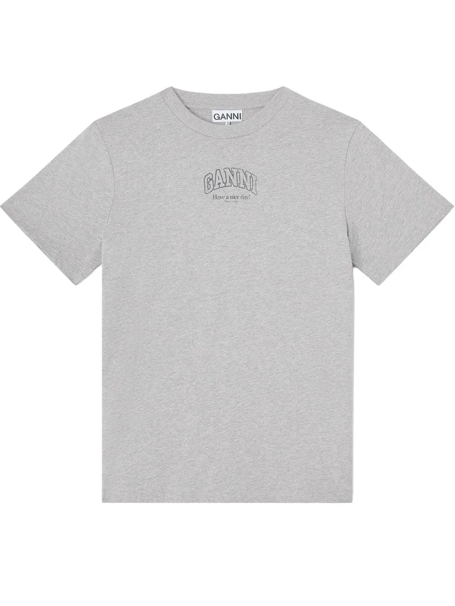 Logo T-Shirt in Grey sold by Lord & Taylor