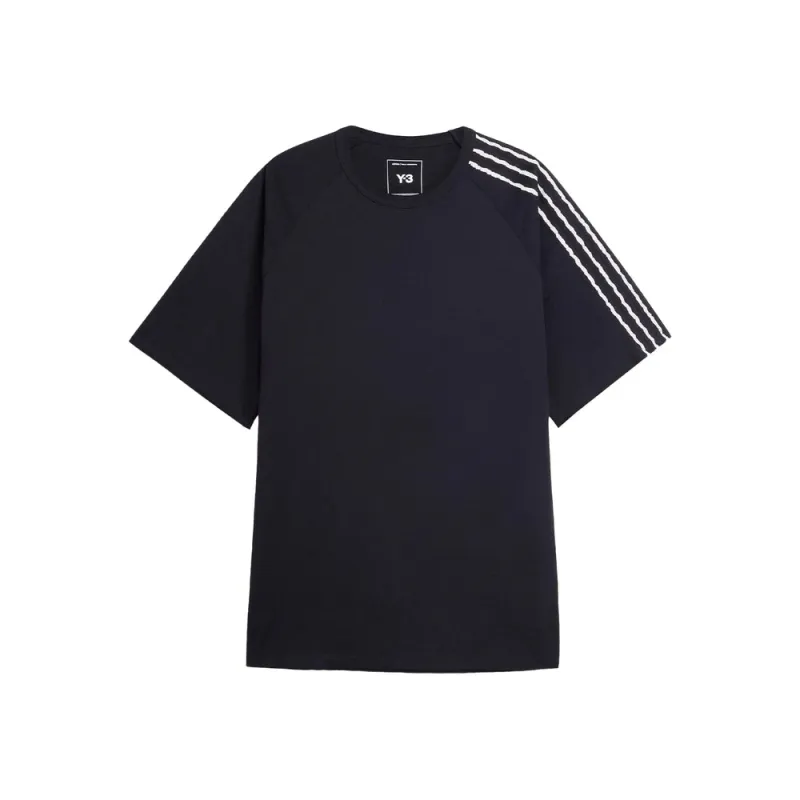 T-Shirt with Black Stripes made by Adidas