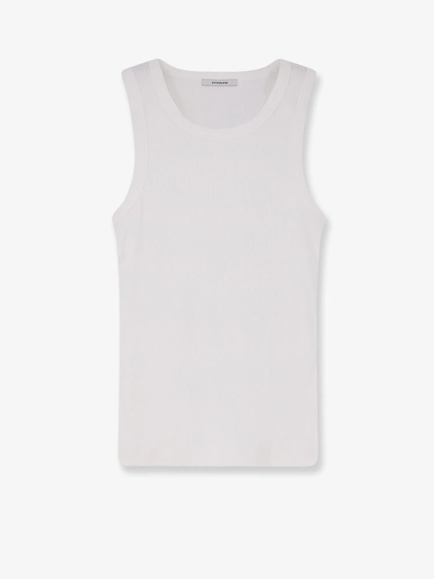 Ribbed Cotton Tank Top sold by Lord & Taylor product image thumbnail 4