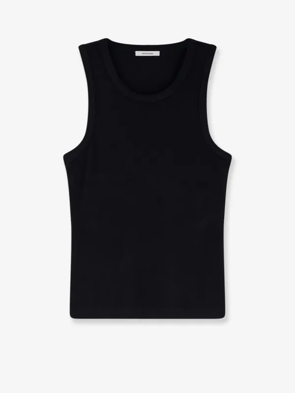 Ribbed Cotton Tank Top made by Entire Studios