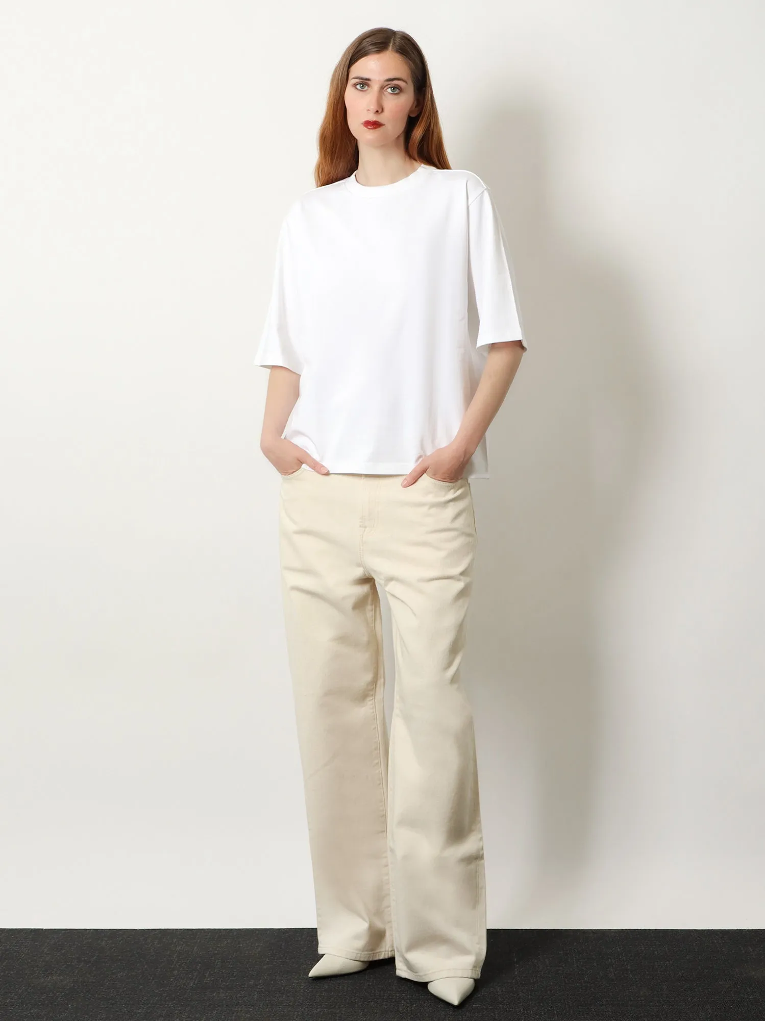 T-shirt Organic Cotton White sold by Lord & Taylor product image thumbnail 2
