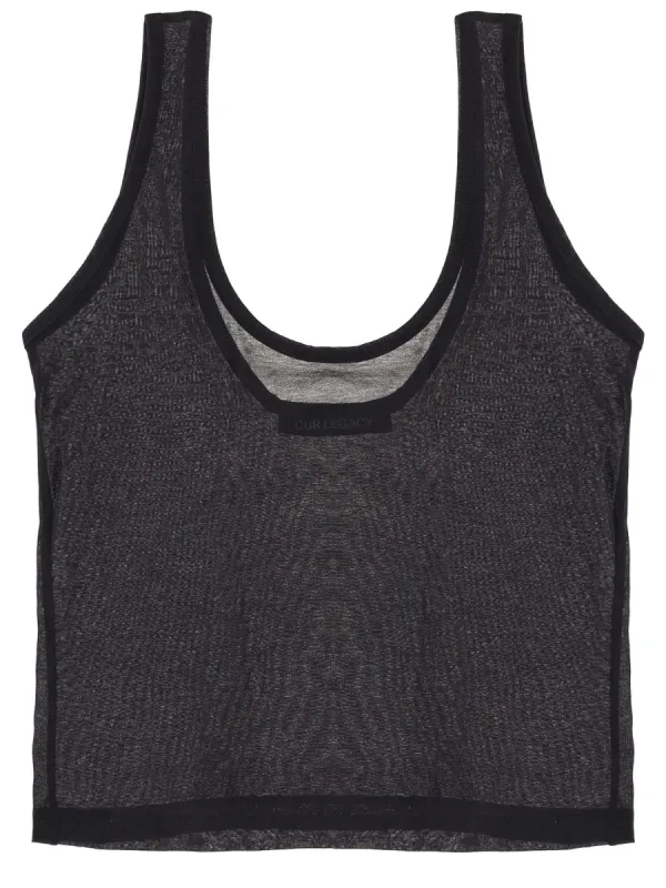 Top Blade Black Jersey made by Our Legacy
