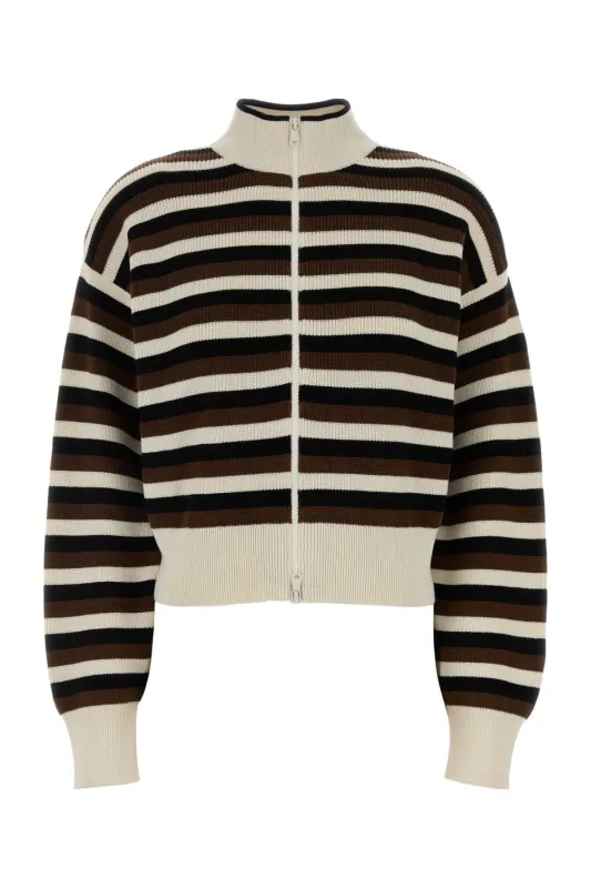 EMBROIDERED COTTON CARDIGAN made by Brunello Cucinelli