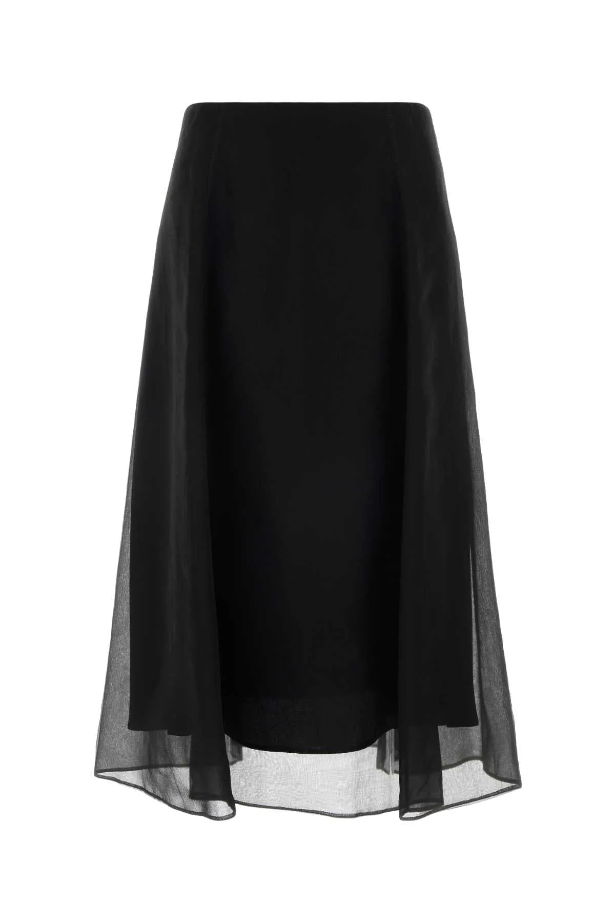 BLACK SILK SKIRT sold by Lord & Taylor
