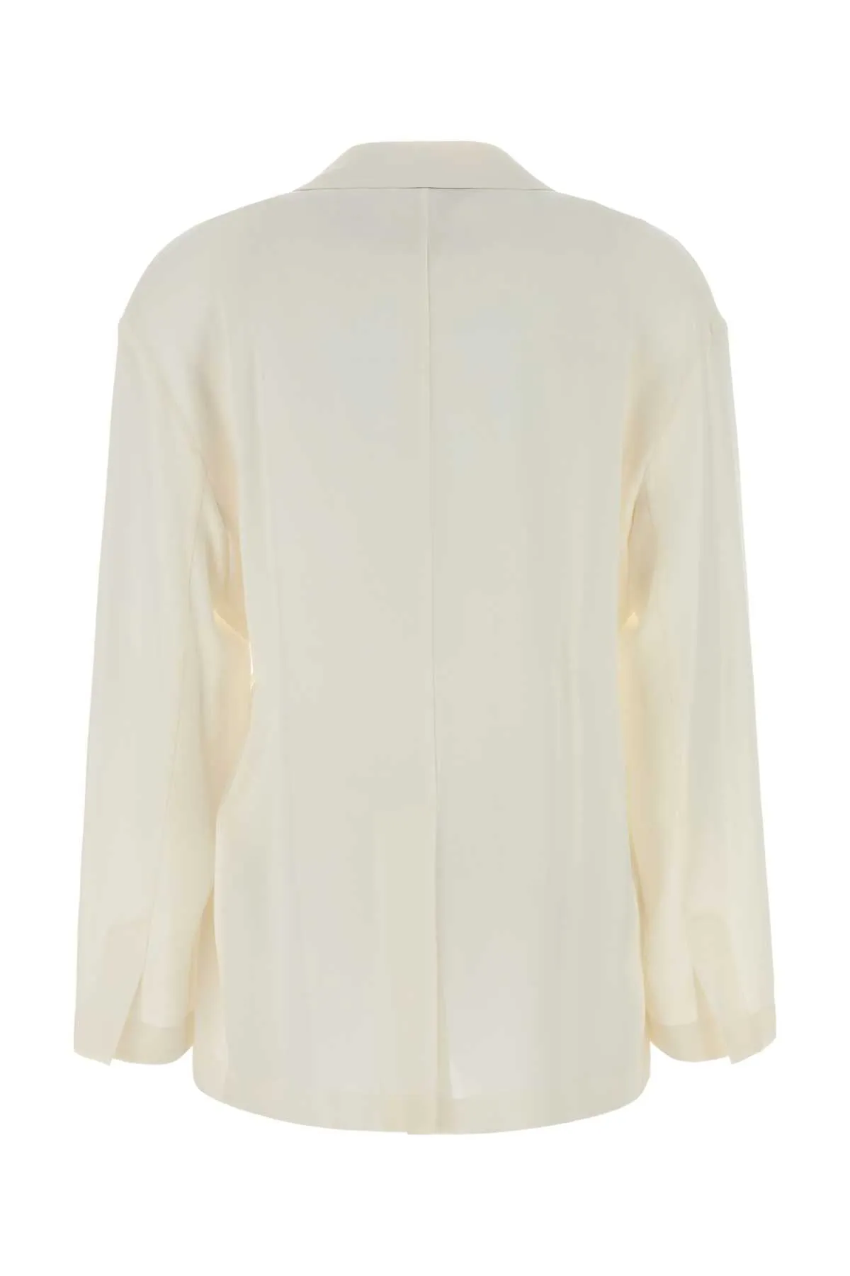 WHITE SILK BLAZER sold by Lord & Taylor product image thumbnail 2