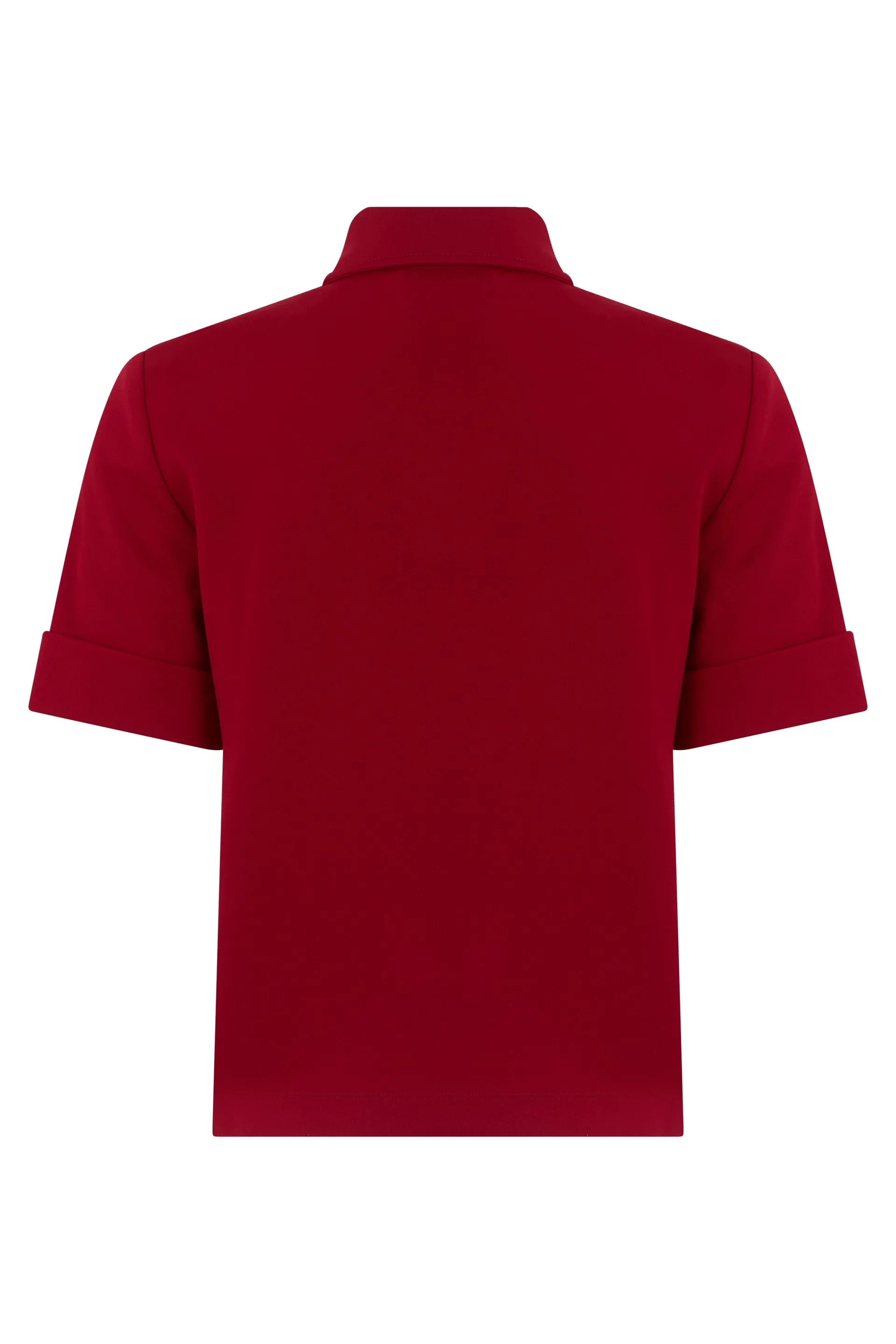 POLO IN JERSEY WITH SHORT SLEEVES sold by Lord & Taylor product image thumbnail 2