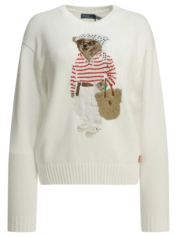 "POLO BEAR" CREWNECK SWEATER made by Polo by Ralph Lauren