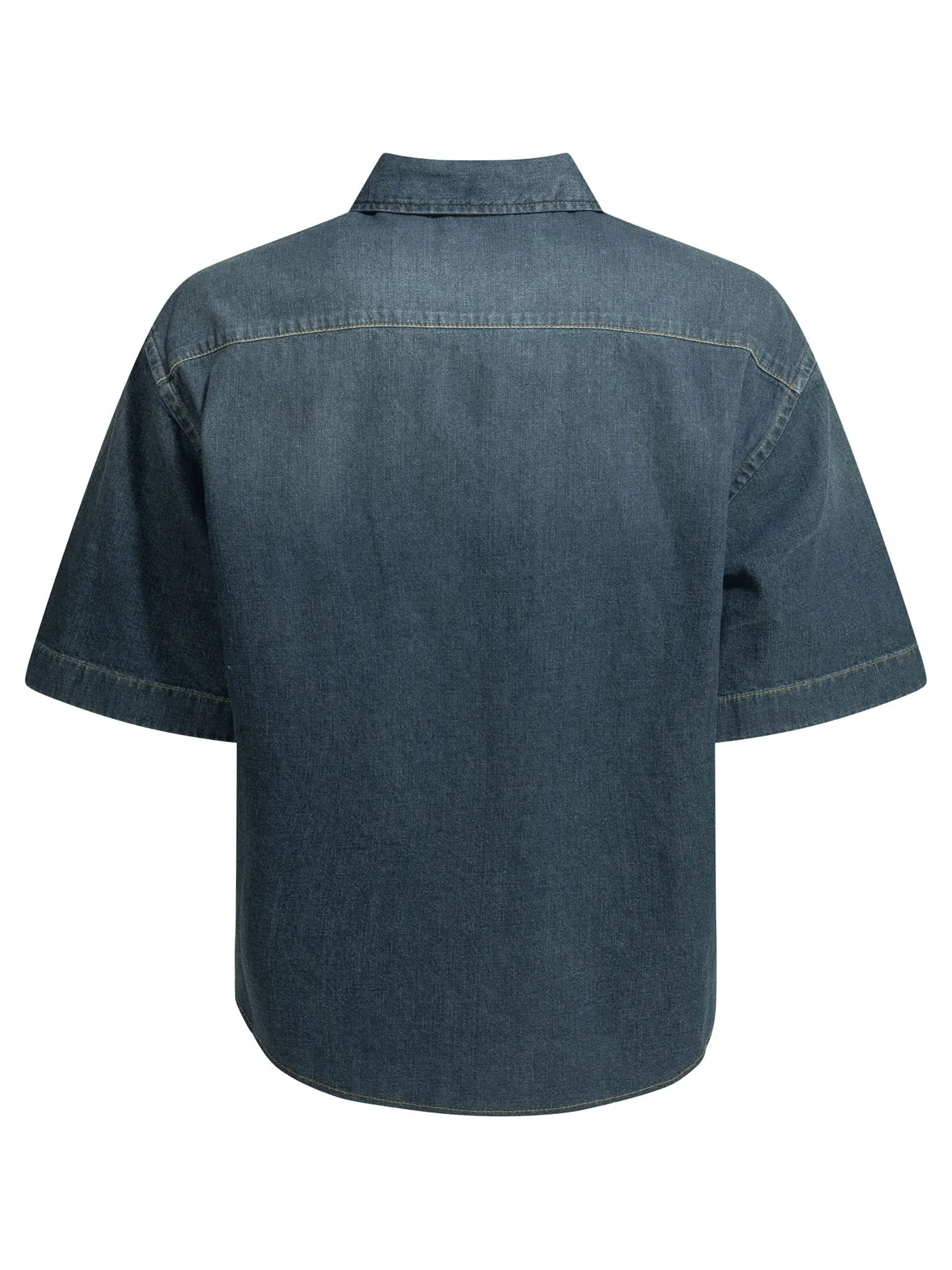 Casual denim shirt sold by Lord & Taylor product image thumbnail 2