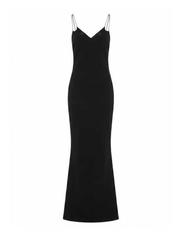 Dress Black Silk made by Tom Ford