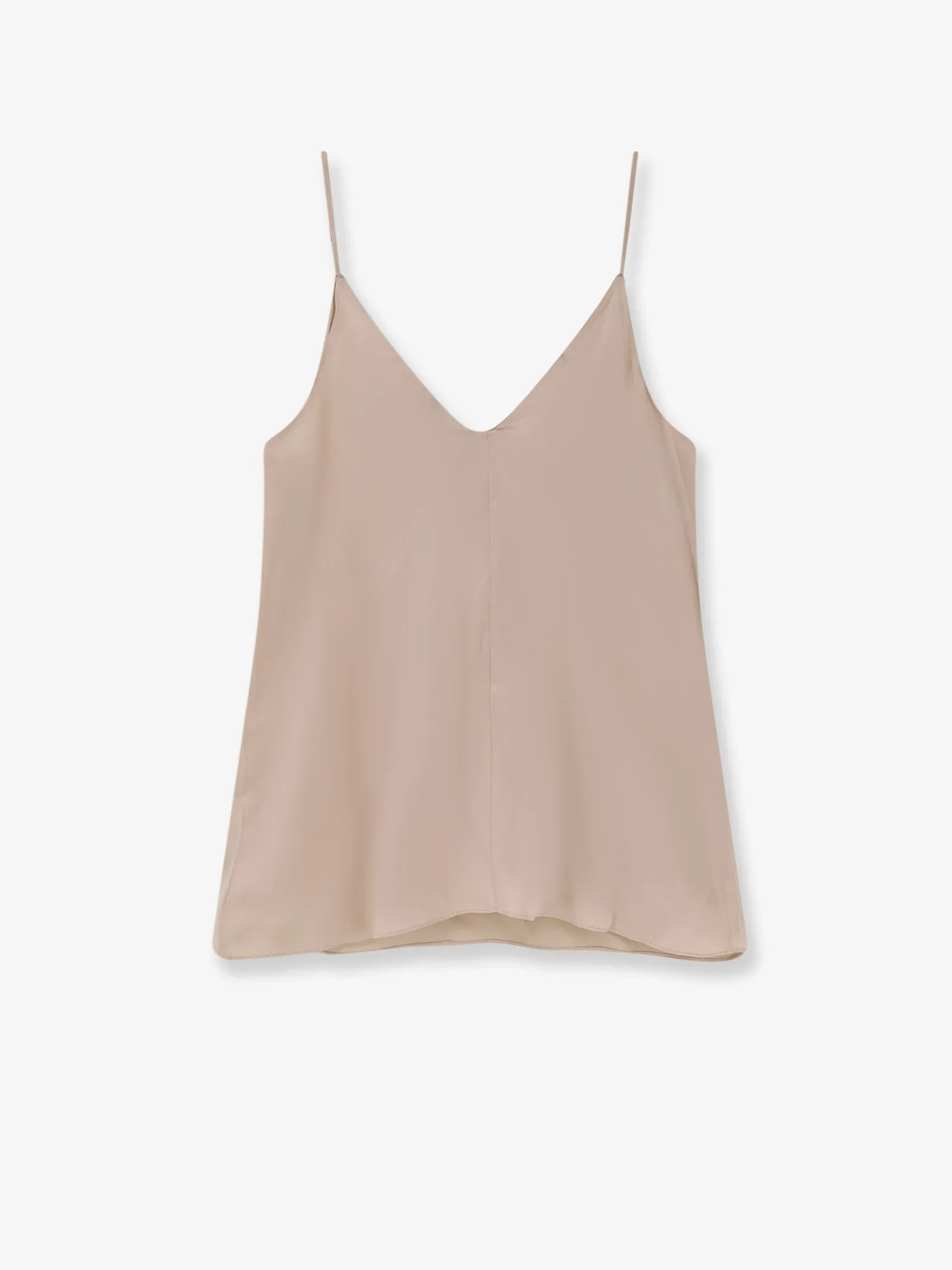 Stretch Silk Top Beige sold by Lord & Taylor product image thumbnail 2
