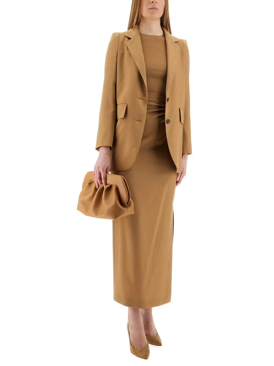 Crop Top Viscose Crepe Beige sold by Lord & Taylor product image thumbnail 2