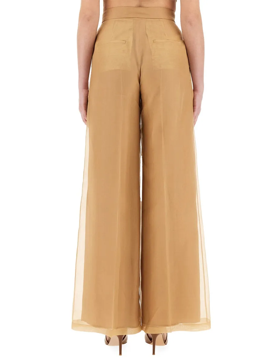 Trousers Danila Beige Silk sold by Lord & Taylor product image thumbnail 2