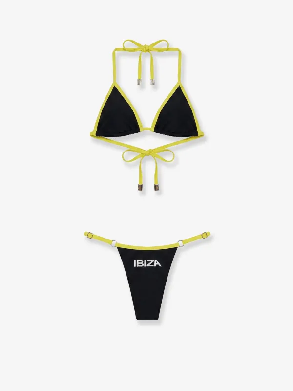 Bikini Il Primo Bagno Lycra Black made by The Attico