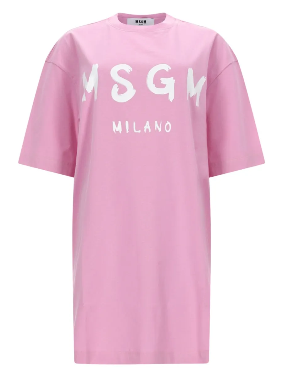T-shirt Dress Pink Cotton sold by Lord & Taylor