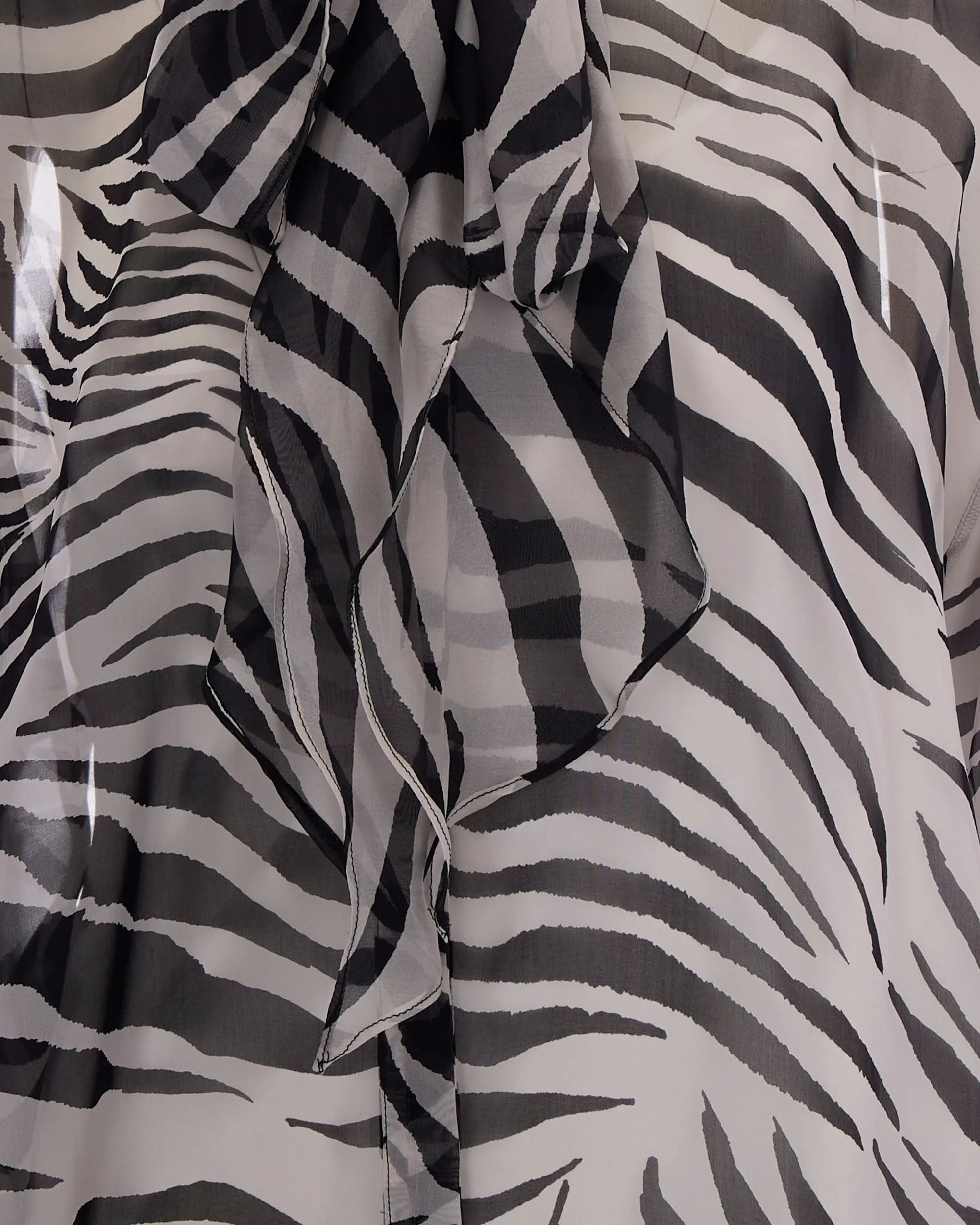 Blouse Printed Chiffon Black sold by Lord & Taylor product image thumbnail 3
