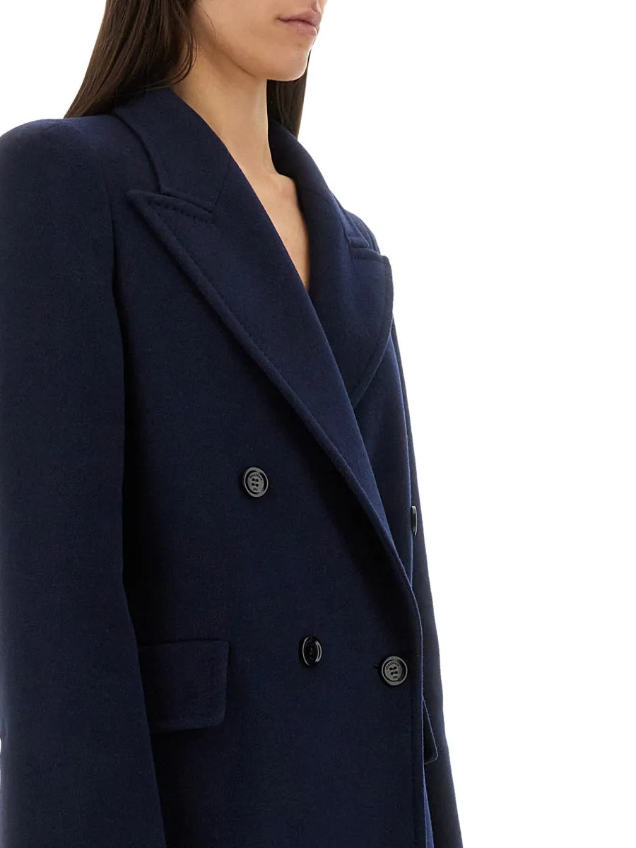 Double-Breasted Coat ALBANIA1234 Blue sold by Lord & Taylor product image thumbnail 3