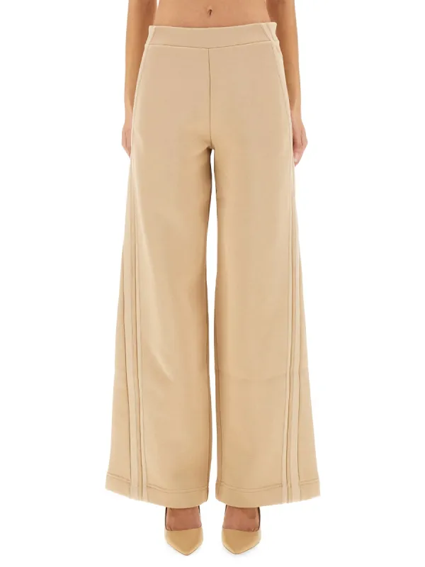 Wide-leg Pants IFREM Beige made by MaxMara