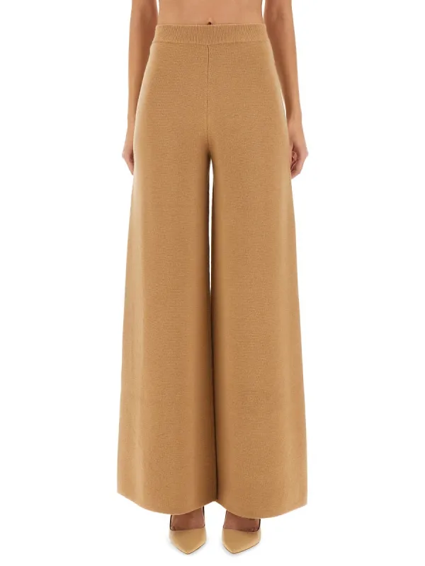 Wide-Leg Trousers Judy Beige made by MaxMara