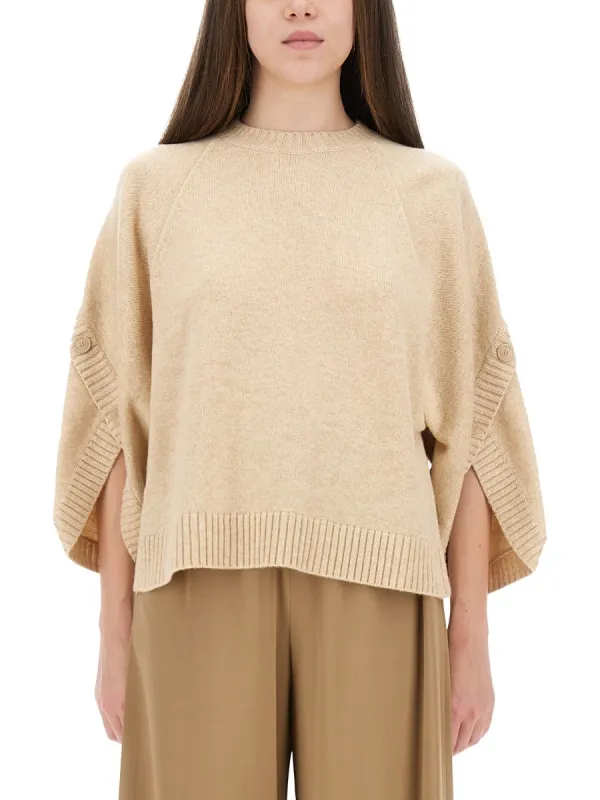Knit Jumper AMPEX Beige made by MaxMara