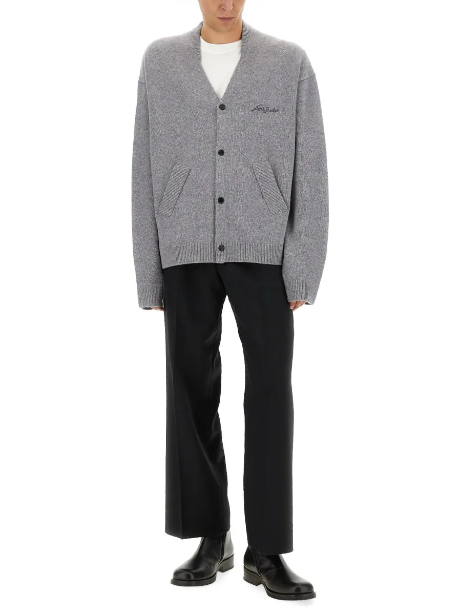 V-Neck Cardigan Grey sold by Lord & Taylor product image thumbnail 4