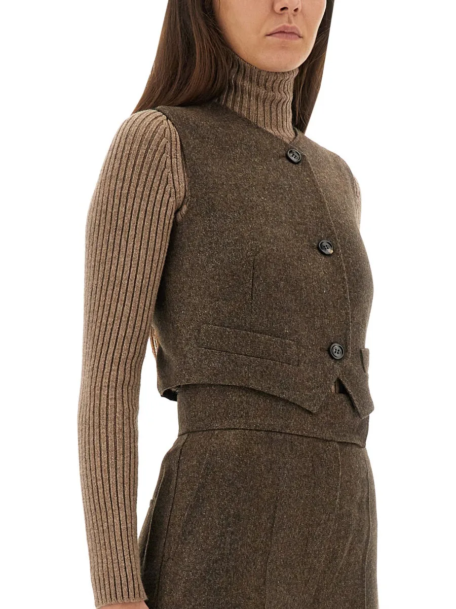 Vest BIKINI1234 Wool Brown sold by Lord & Taylor product image thumbnail 3