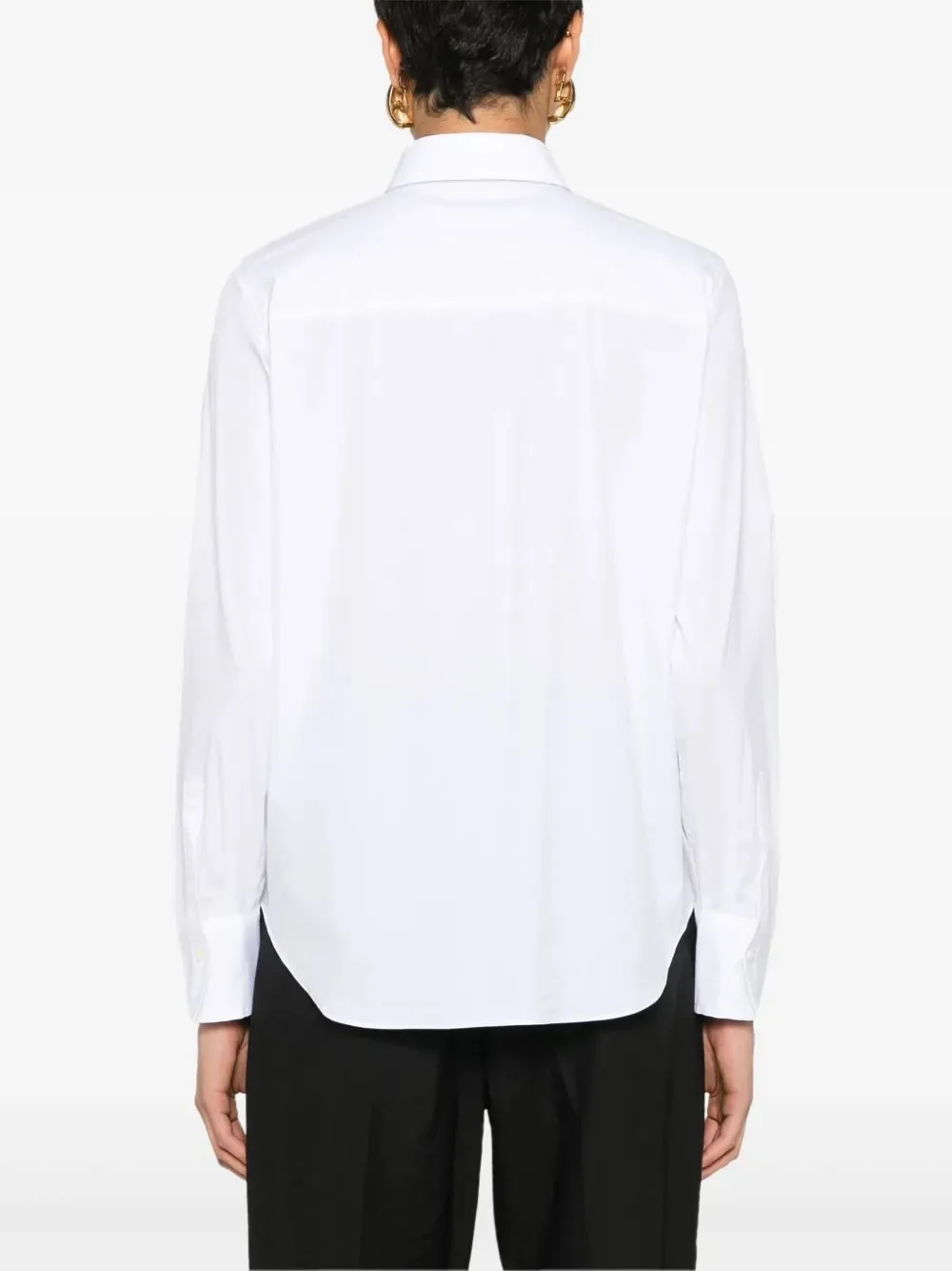 COTTON BLEND POPLIN SHIRT sold by Lord & Taylor product image thumbnail 4