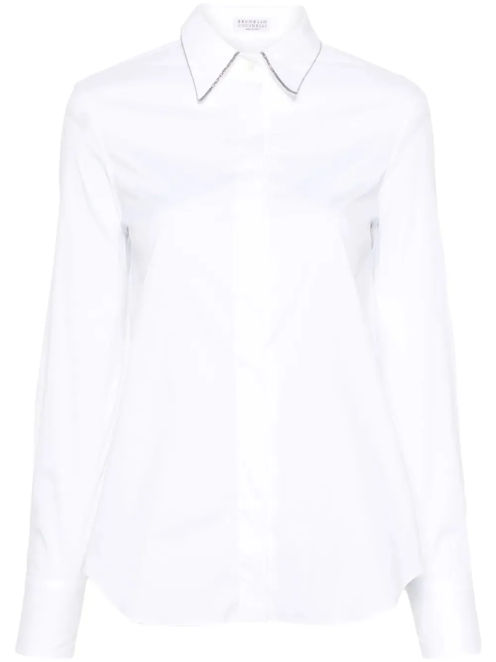 COTTON BLEND POPLIN SHIRT sold by Lord & Taylor