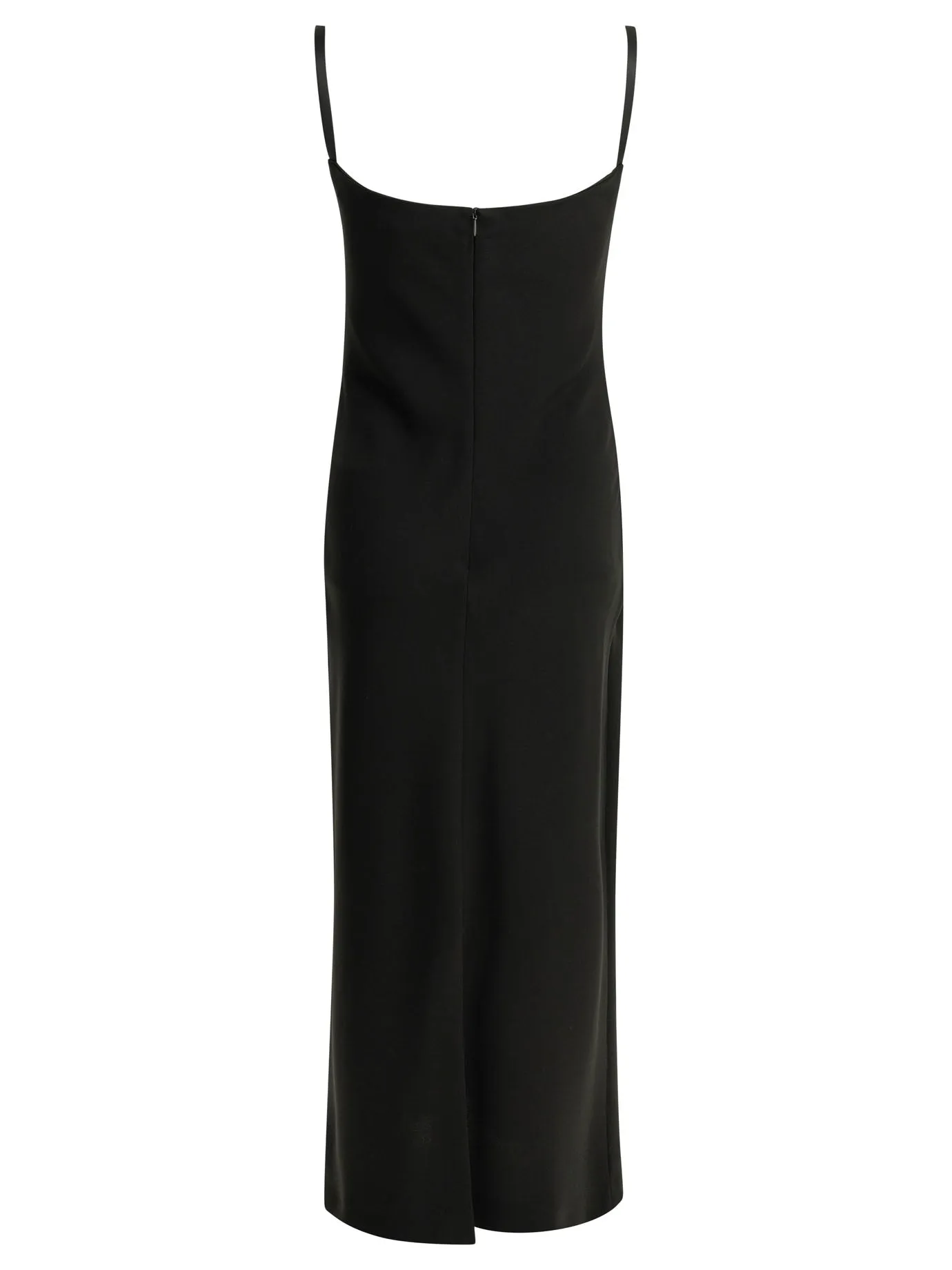 BLACK TRIACETATE POLYESTER SHEATH MIDI DRESS sold by Lord & Taylor product image thumbnail 2