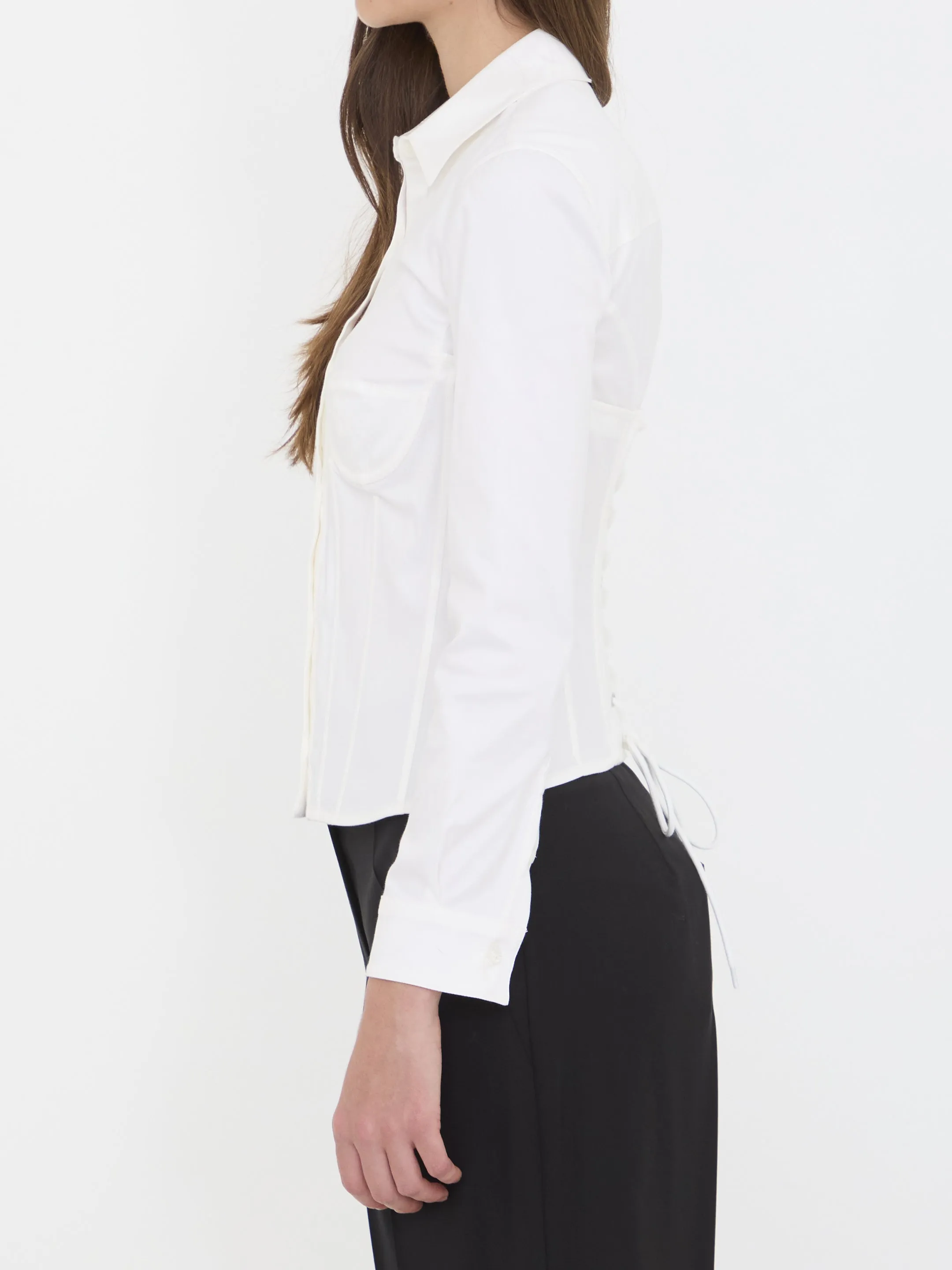 CORSET SHIRT sold by Lord & Taylor product image thumbnail 3