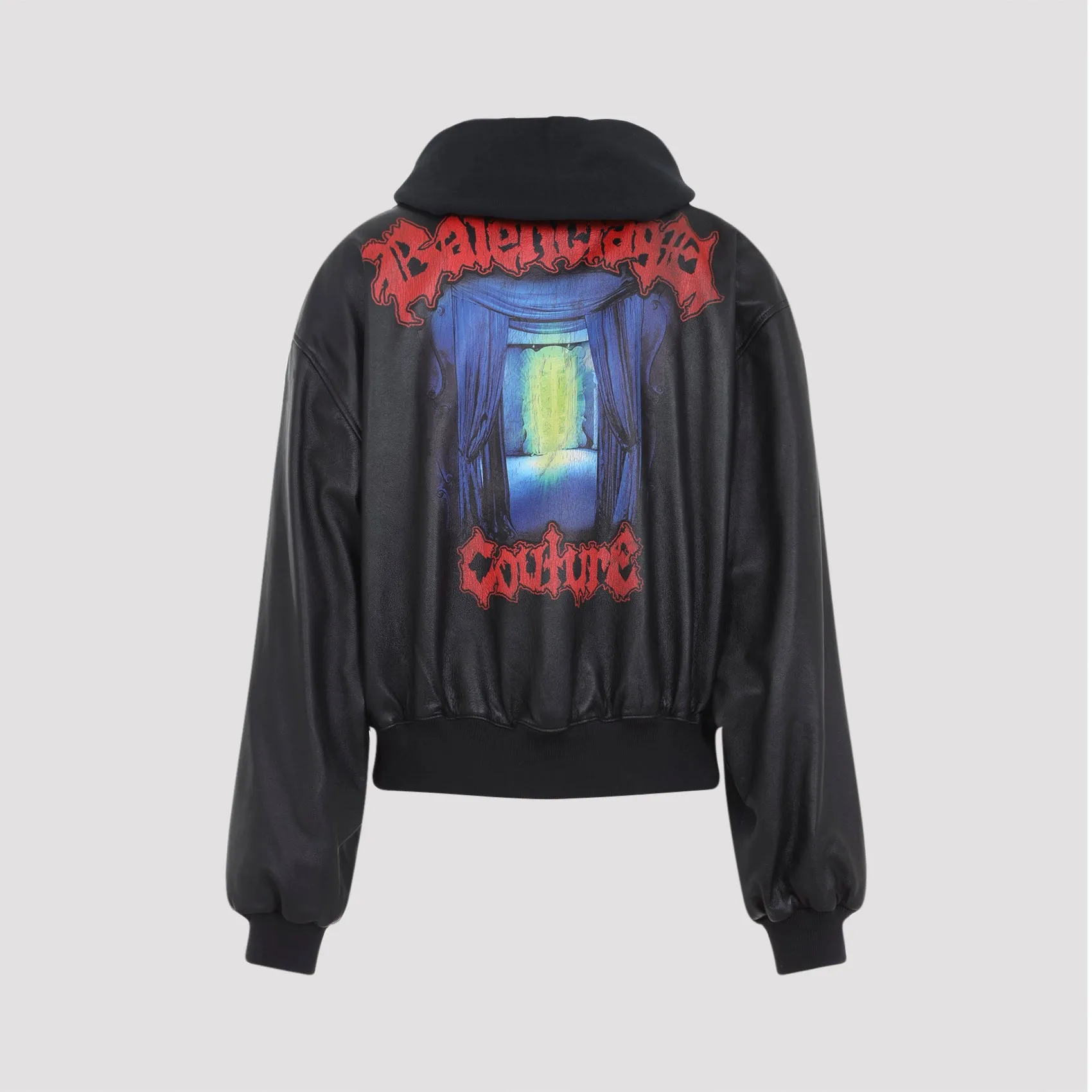 BLACK PATCHED HOODED JACKET sold by Lord & Taylor product image thumbnail 3