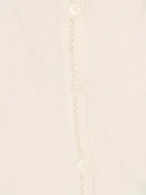 POINTELLE-KNIT SCALLOPED-TRIM CARDIGAN sold by Lord & Taylor product image thumbnail 4