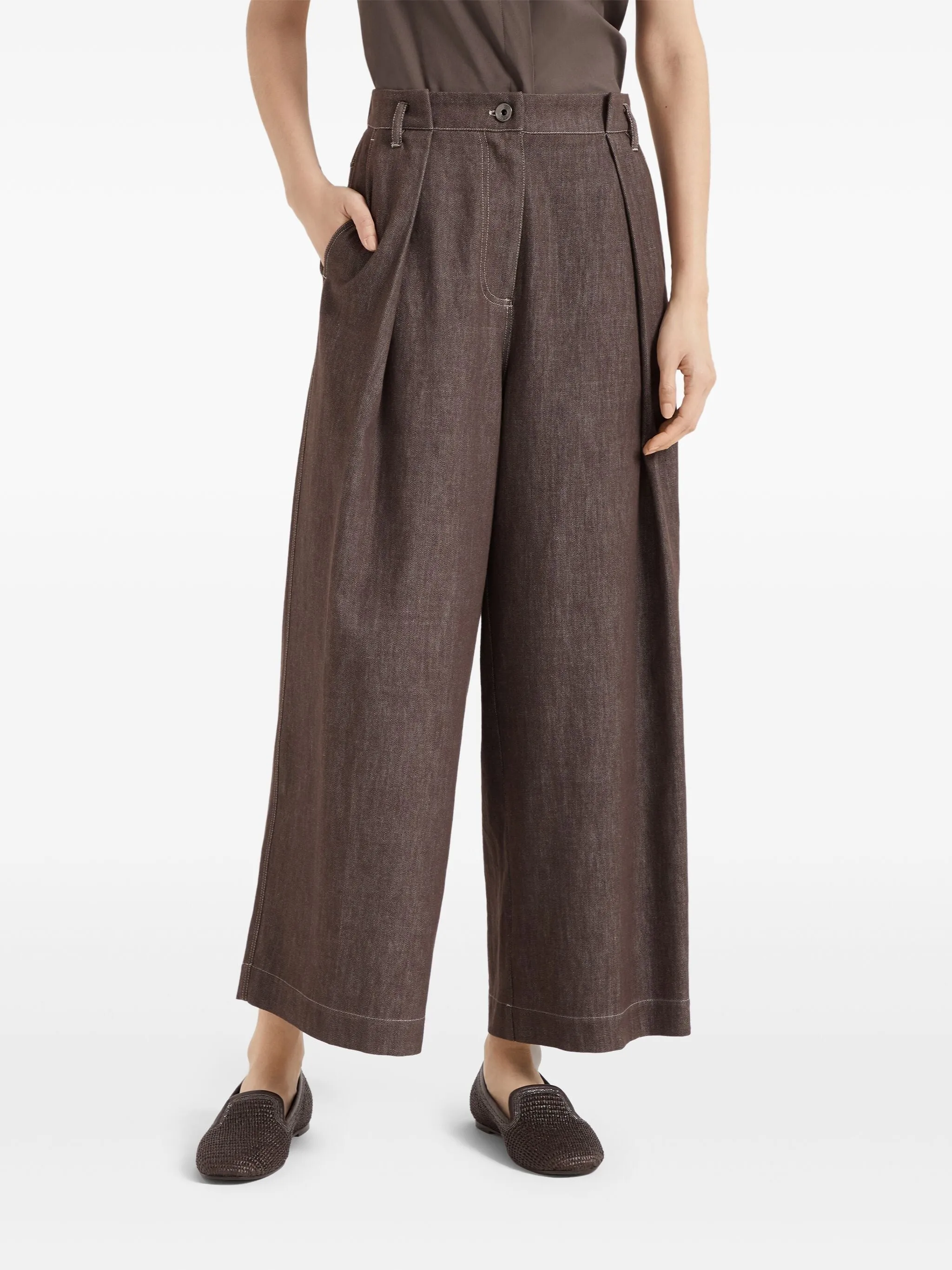 BOX PLEAT TROUSERS sold by Lord & Taylor product image thumbnail 3
