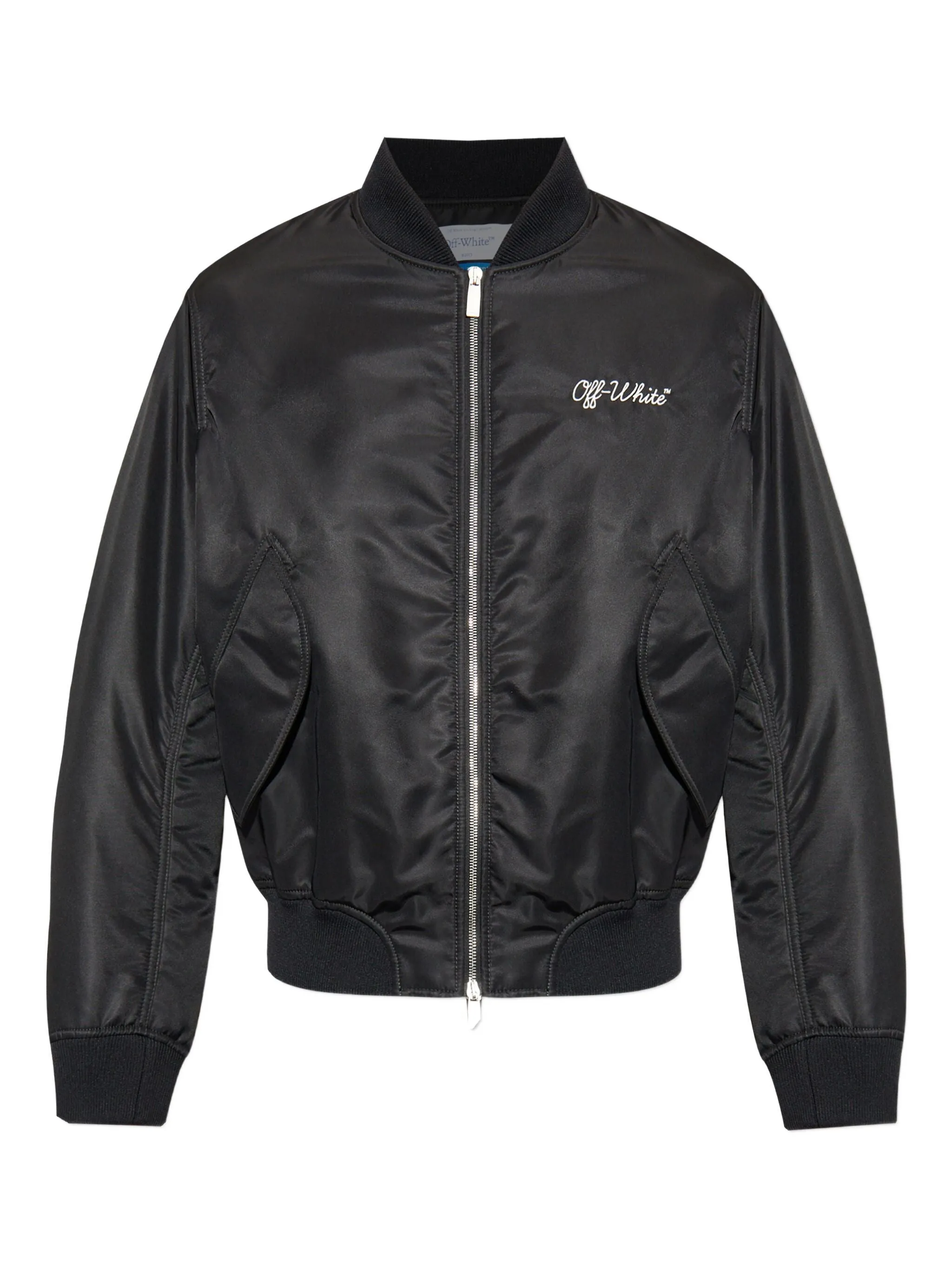 SCRIPT NYL VARSITY BOMBER sold by Lord & Taylor