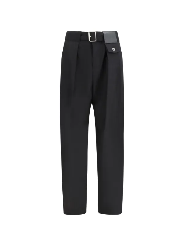 PLEATED TROUSERS made by Loewe
