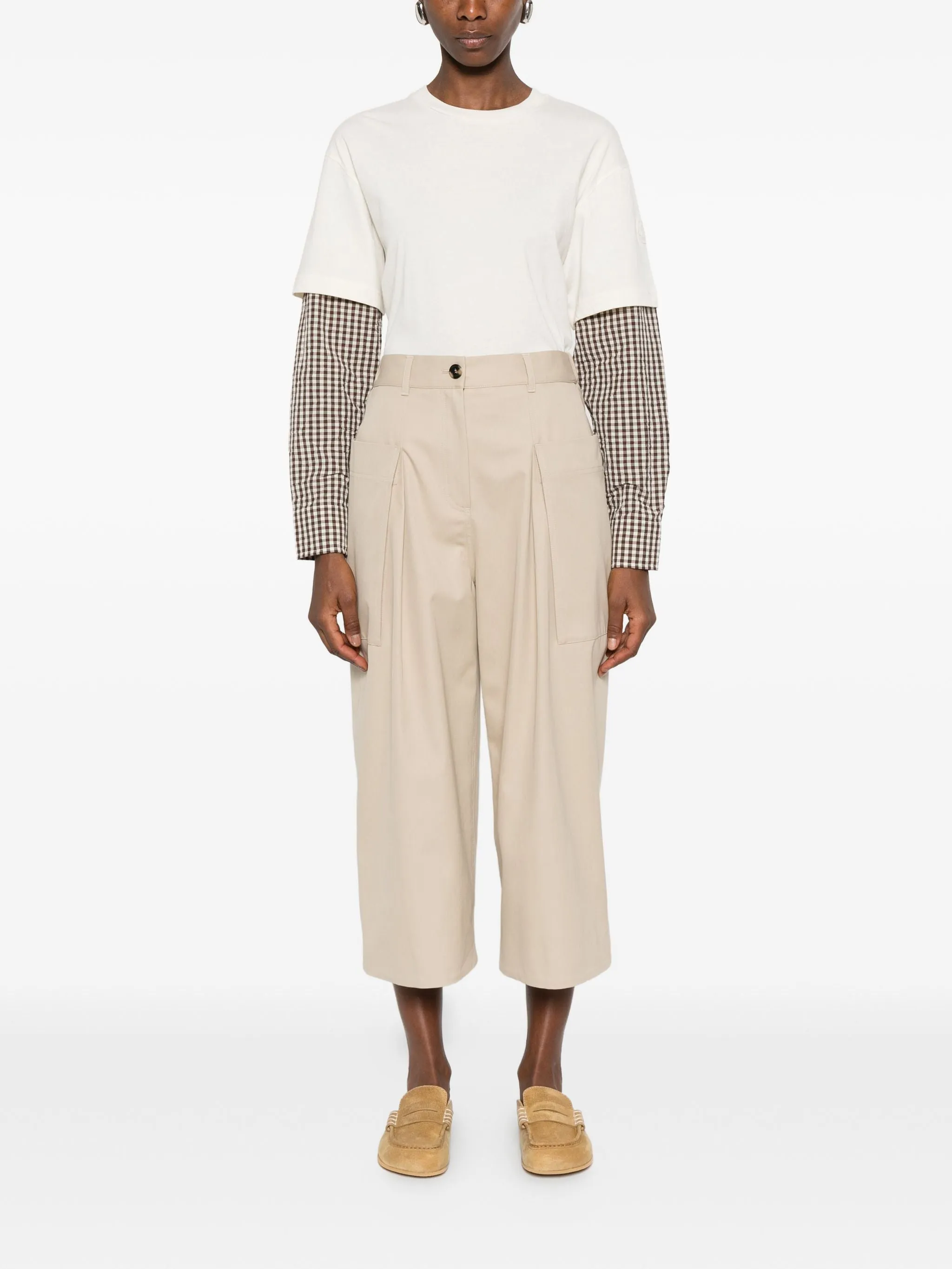 BUTTONED POCKET TROUSERS sold by Lord & Taylor product image thumbnail 2