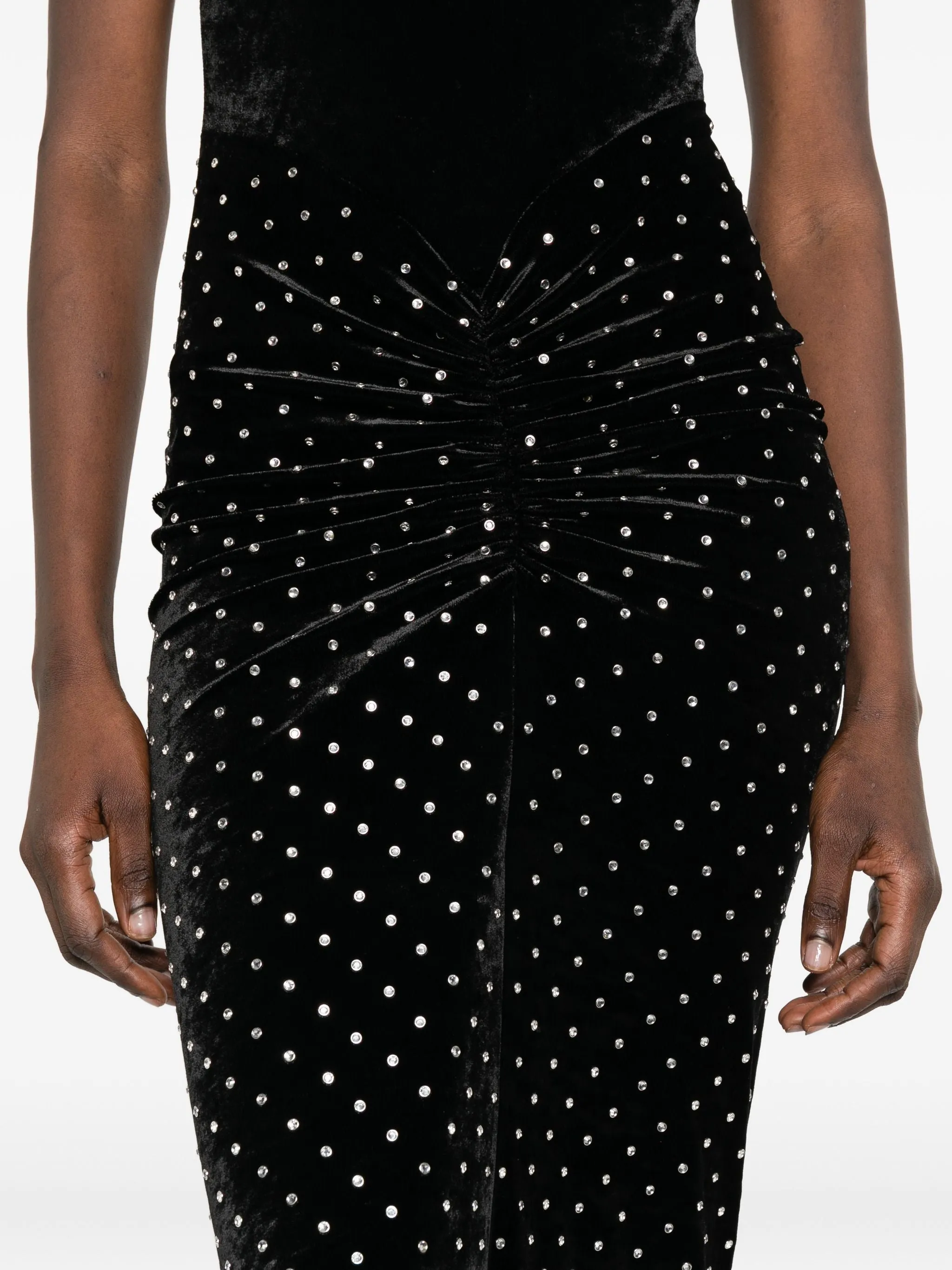 DRAPED MAXI DRESS sold by Lord & Taylor product image thumbnail 4