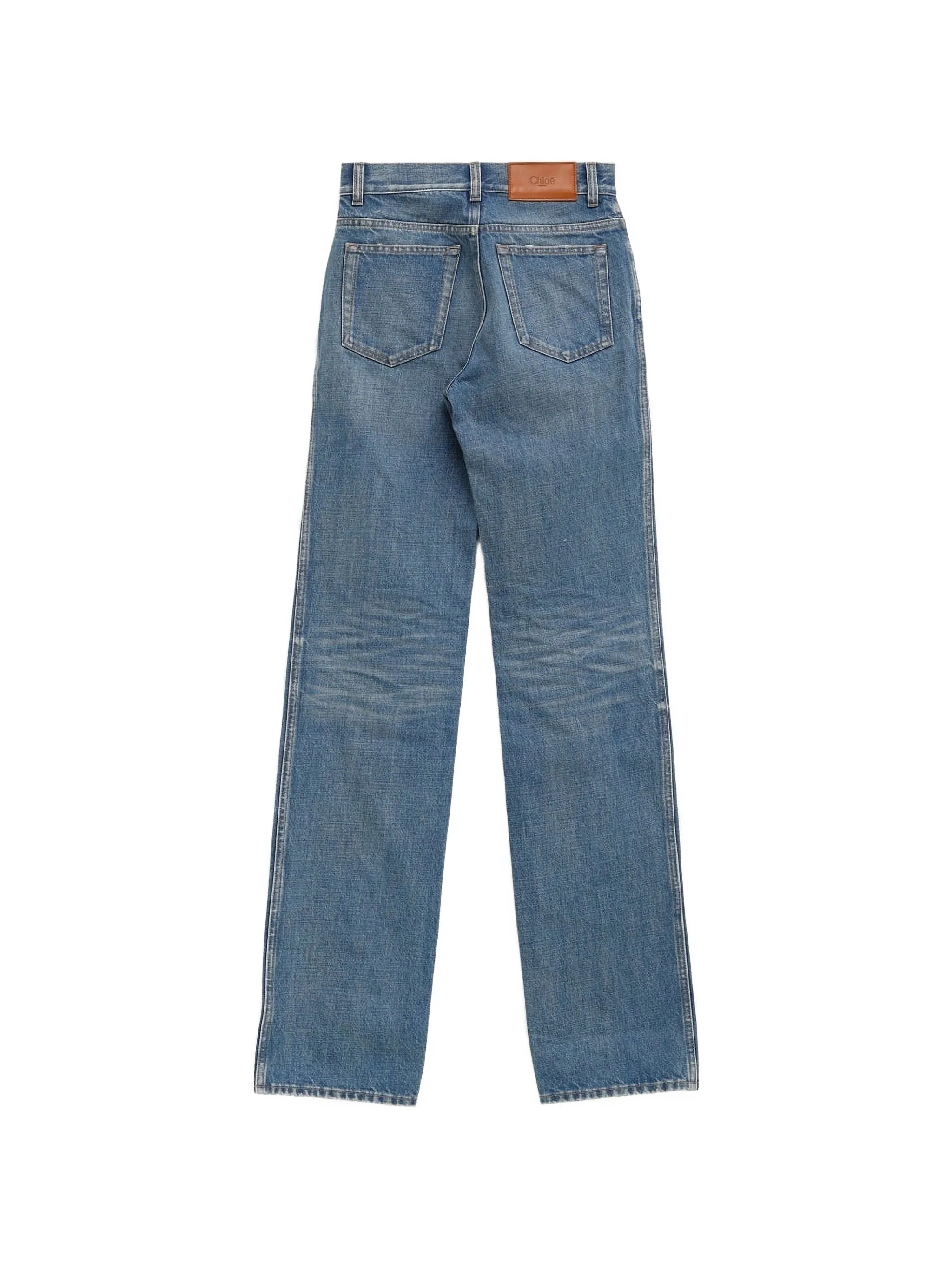 STRAIGHT-LEG JEANS sold by Lord & Taylor product image thumbnail 3
