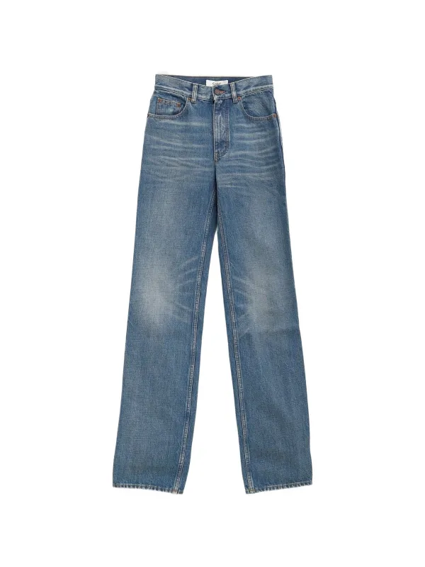 STRAIGHT-LEG JEANS made by Chloe