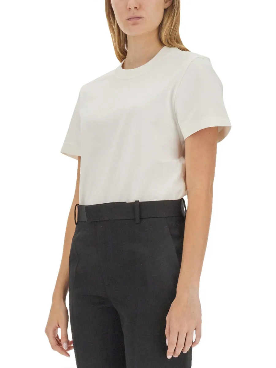 T-shirt Lightweight Cotton White sold by Lord & Taylor product image thumbnail 3
