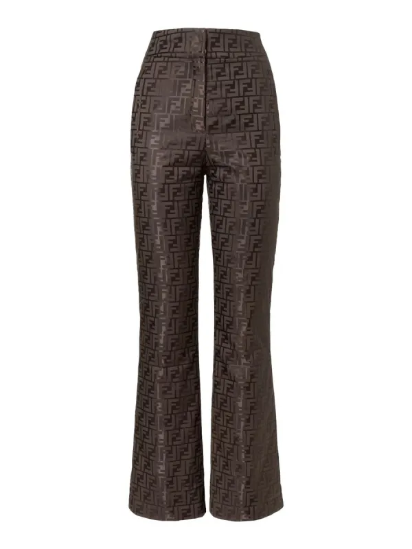 Ski Pants Brown made by Fendi