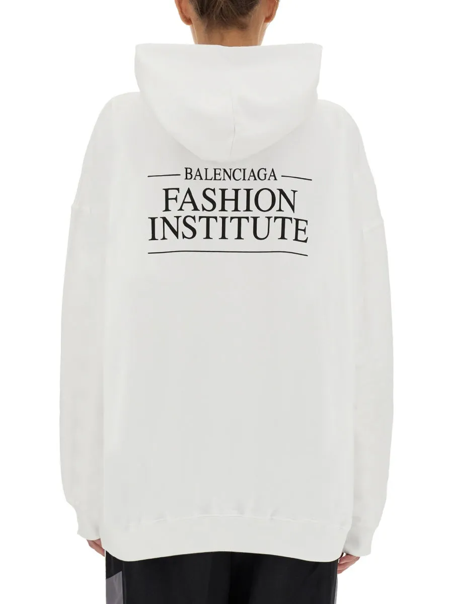 Sweatshirt Fashion Institute White sold by Lord & Taylor product image thumbnail 2