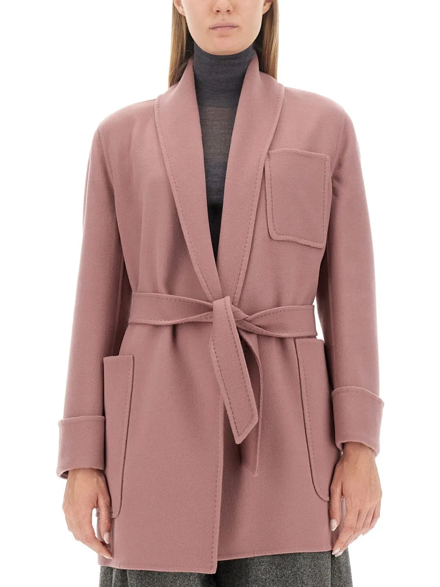 Jacket Belted Pink sold by Lord & Taylor