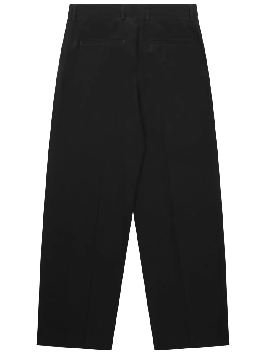 Straight Trousers With Pleats, Black sold by Lord & Taylor product image thumbnail 2