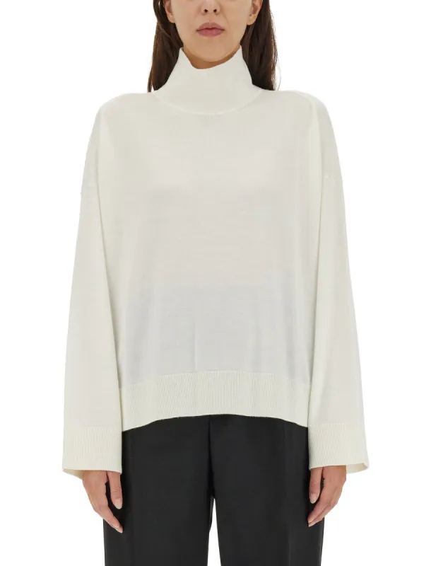 Turtleneck Sweater Ivory made by Bottega Veneta