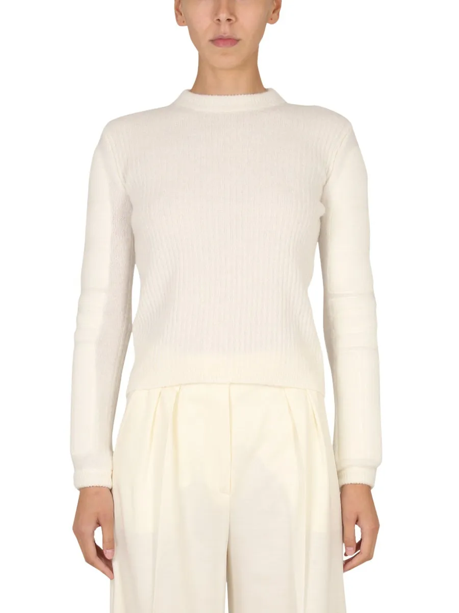 Knit Jumper Smirne Mohair White sold by Lord & Taylor