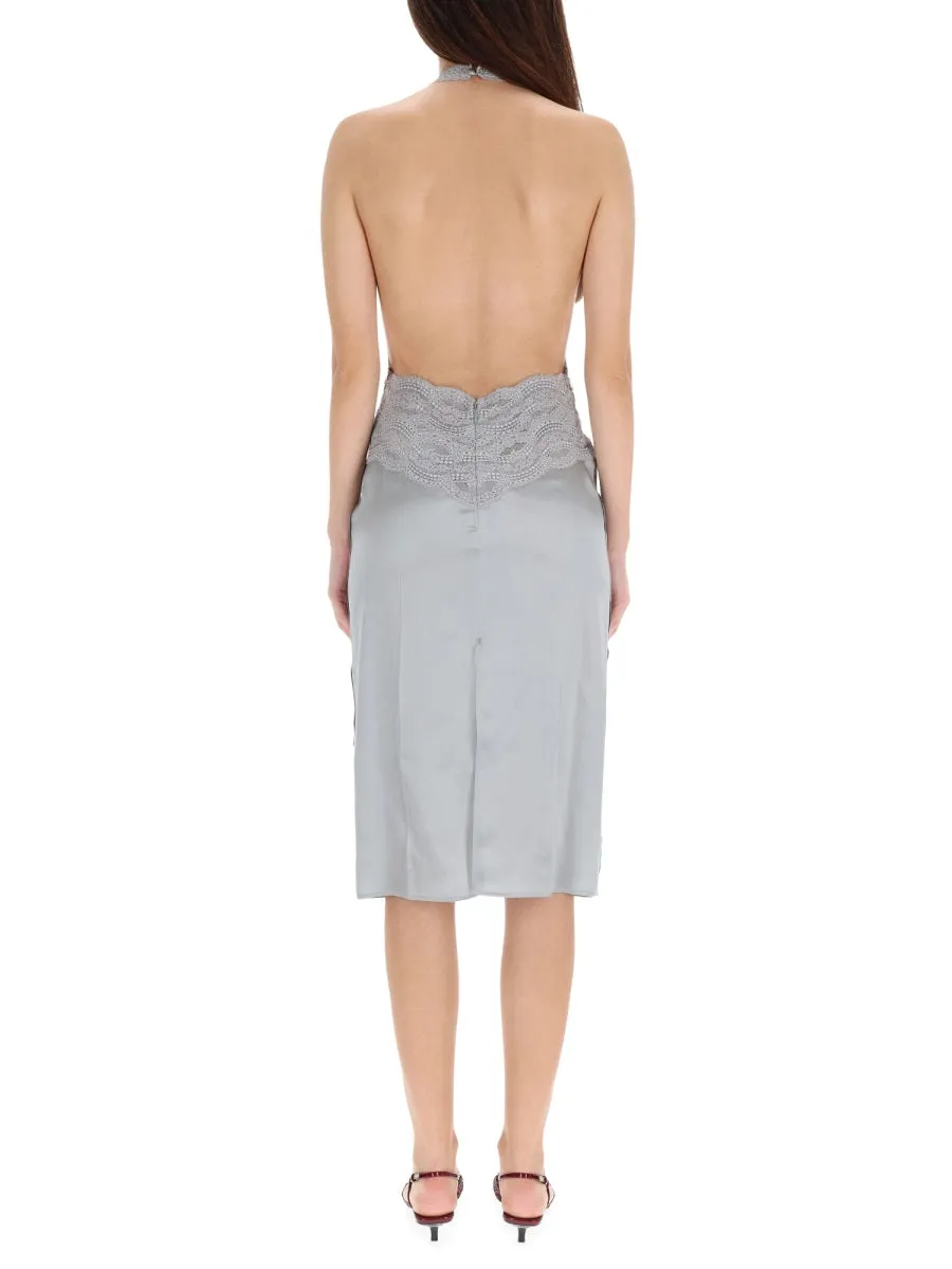 Dress Silk Satin Grey sold by Lord & Taylor product image thumbnail 2